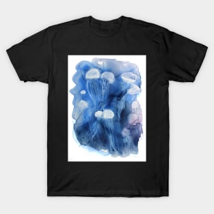 Jellyfishes on Yupo Paper T-Shirt